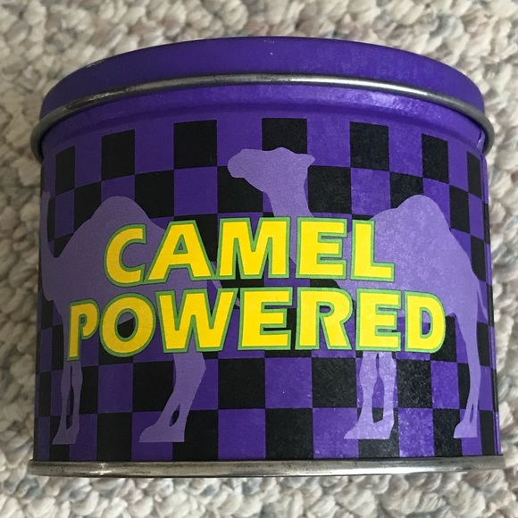 NWOT-JOE CAMEL RACING TIN SET WITH ASHTRAY & SEALED MATCHES!! - Picture 2 of 8